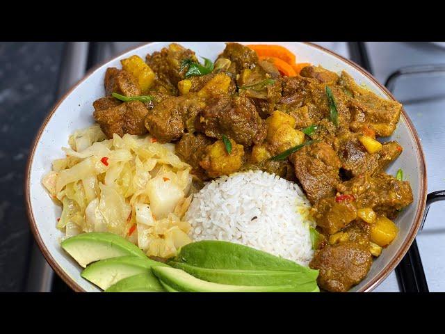 THE BEST CURRY GOAT RECIPE || TERRI-ANN’S KITCHEN