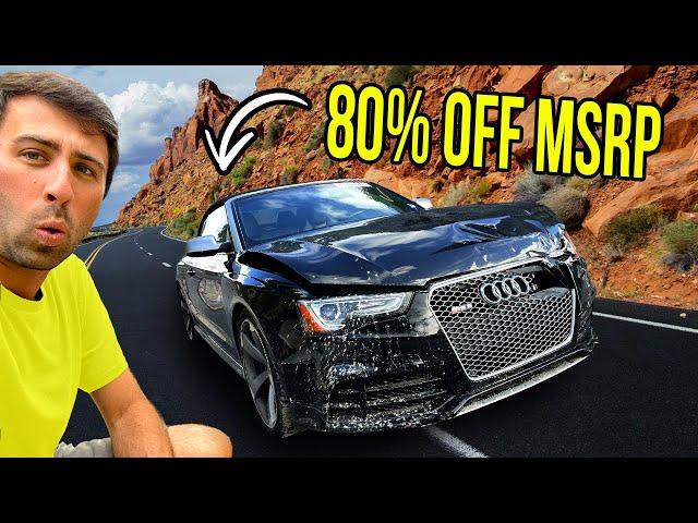 Rebuilding A Wrecked Audi RS5 That Was 80% Off MSRP | Part 1