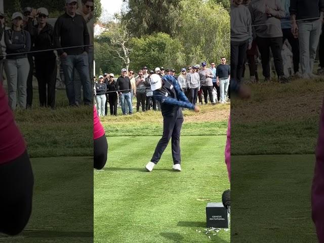 Max Homa slow-mo FO swing  #golf #golfswing #genesisinvitational