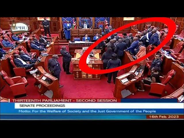 ⁣ LIVE: FIREWORKS IN SENATE, AZIMIO AND UDA COLLIDES OVER CDF FUND WITHRAWAL FROM MP's