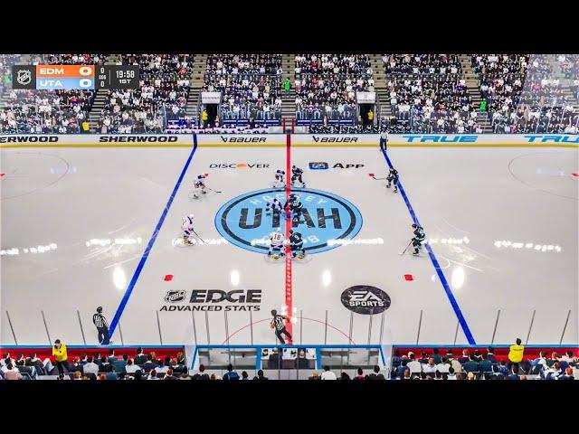 Utah Hockey Club vs Edmonton Oilers 11/29/2024 NHL 25 Gameplay