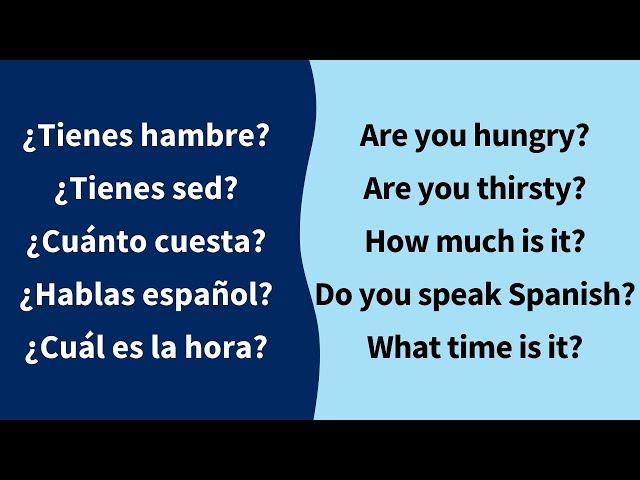 15 Common Spanish Questions