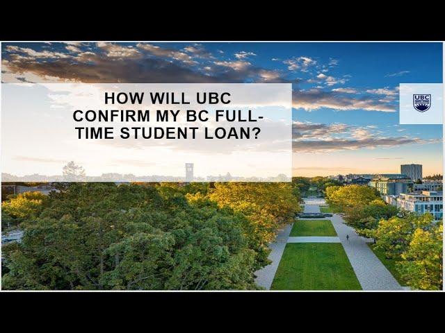 StudentAidBC loan application tips from UBC Student Support and Advising