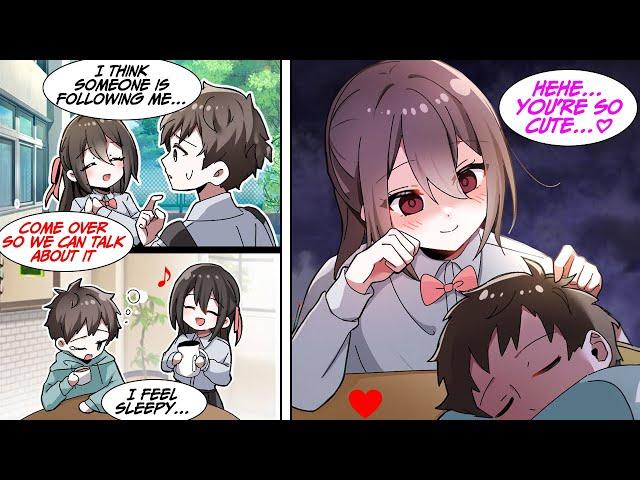 [Manga Dub] I consulted her about my stalker, but I didn't know that she was the stalker... [RomCom]