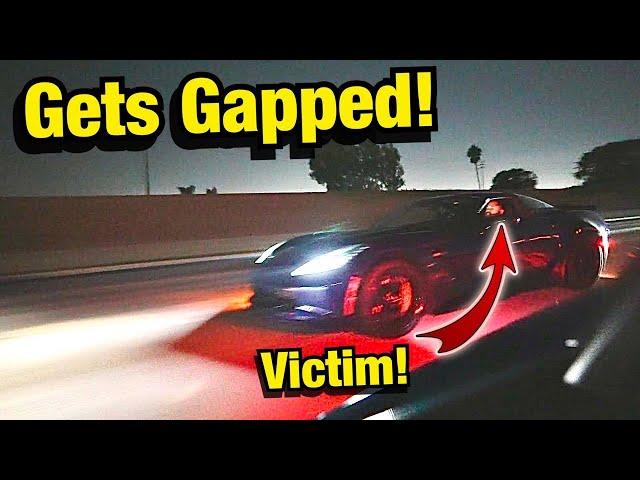 Modded C7 Z06 Thinks He Can Bully My STOCK C6 ZR1?!? + Car Meet