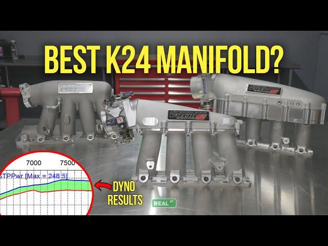 Choosing The Proper Intake Manifold For Your Honda K24 || All Motor Stock K24