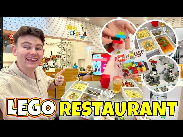 LEGO HOUSE Mini Chef Restaurant Experience with ROBOTS!