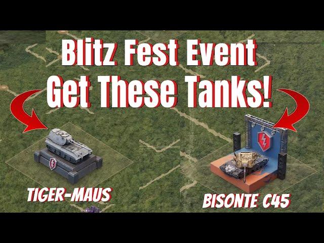 NEW BLITZ FEST EVENT! GET THE NEW TIGER-MAUS!