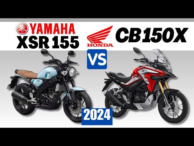 Yamaha XSR 155 vs Honda CB 150X | Side by Side Comparison | Specs & Price | 2024