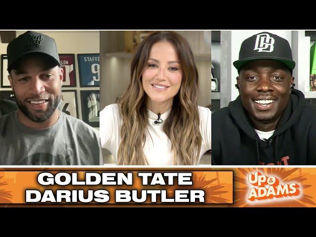 Golden Tate Joins Kay Adams Plus Darius Butler Returns | Up & Adams