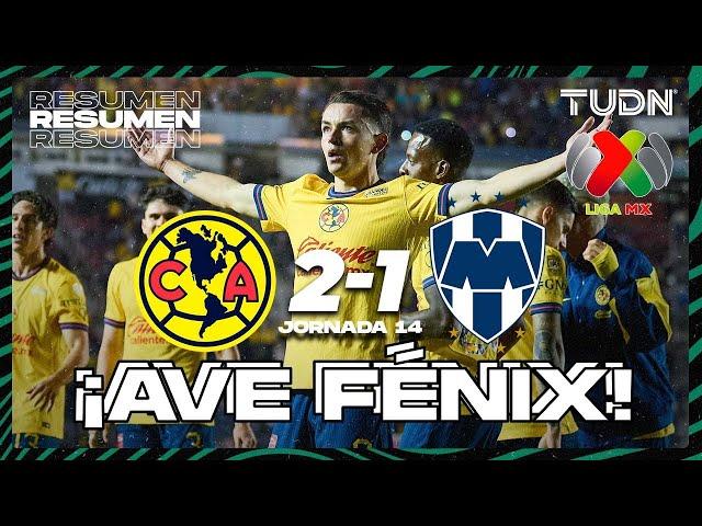 HIGHLIGHTS | América 2-1 Monterrey | Liga Mx -AP2024 - J14 | TUDN