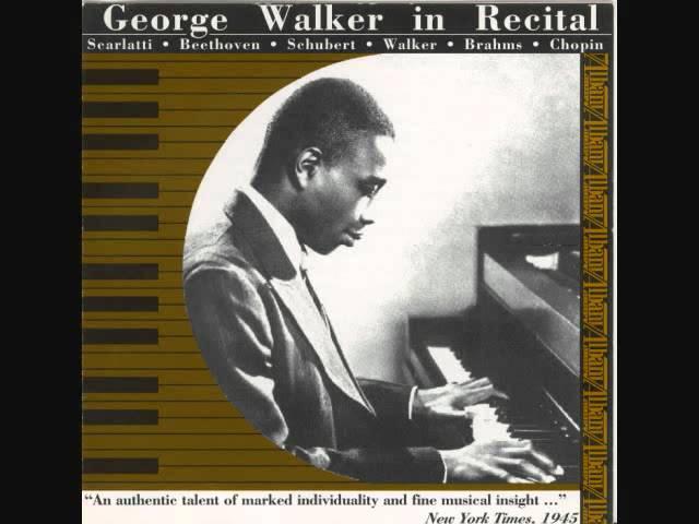 GEORGE WALKER: Sonata No. 1 for Piano (1953)