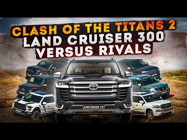 SUV Battle 2021: Clash of the Titans 2 | Land Cruiser 300 VS. Patrol, Defender, G63 & Range Rover