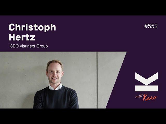 Vom gebrauchten Projektor zu Millionen-Umsätzen: visunexts Erfolgsgeschichte mit CEO Christoph Hertz