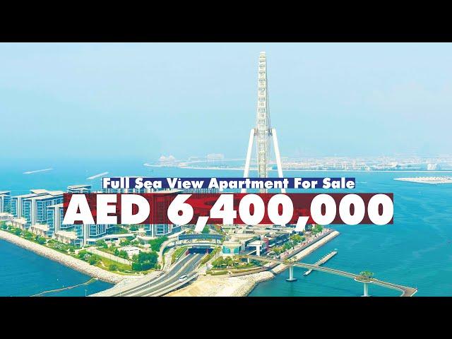 Full Sea View Apartment for Sale in 5242 | AED 6,400,000