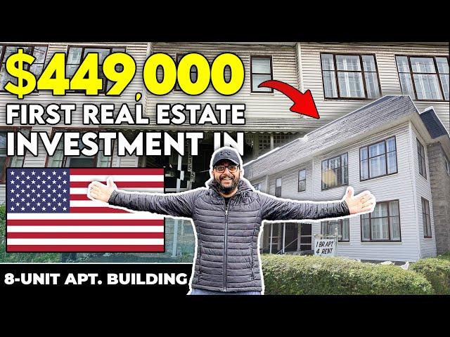 Our first investment in US | 8-unit apartment building 