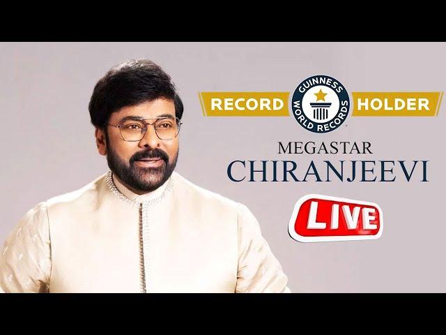 Megastar Chiranjeevi, Guinness World Record Holder | LIVE | Aamir Khan | Manastars