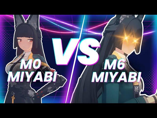 M0 Miyabi VS M6 Miyabi - ZZZ Zenless Zone Zero - Live