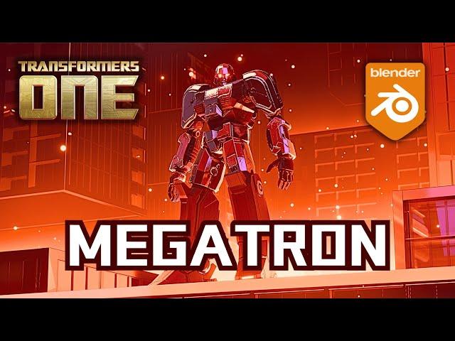 Transformers ONE - MEGATRON Animation [Made in Blender] Live Wallpaper  FREE DOWNLOAD