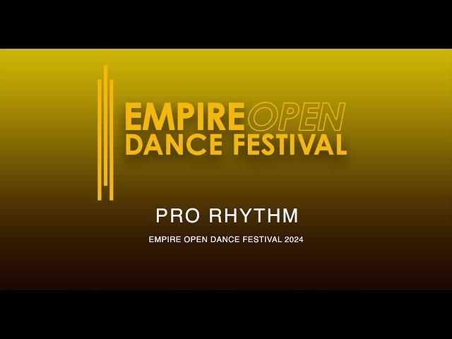 PRO RHYTHM   BUDDY SCHEIMMER ~ EMPIRE OPEN DANCE FESTIVAL 2024