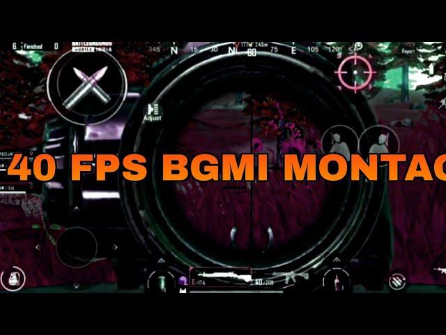 40 FPS BGMI MONTAGE | TOXIC PJ YT