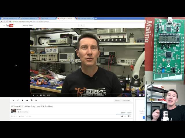 eevBLAB #24 - PCB Wars! Altium Circuit Studio vs Autodesk Eagle