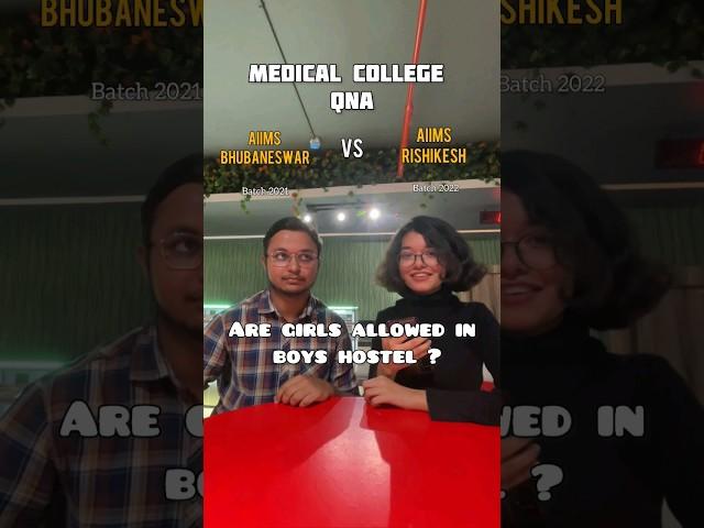 Girls Allowed In AIIMS Boys Hostel?  #shorts #trending #viral #views #neet #aiims
