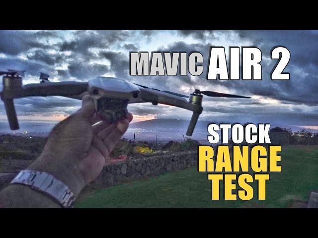 DJI Mavic AIR 2 Range Test - How Far Will it Go?  (Flying to 0% Power)