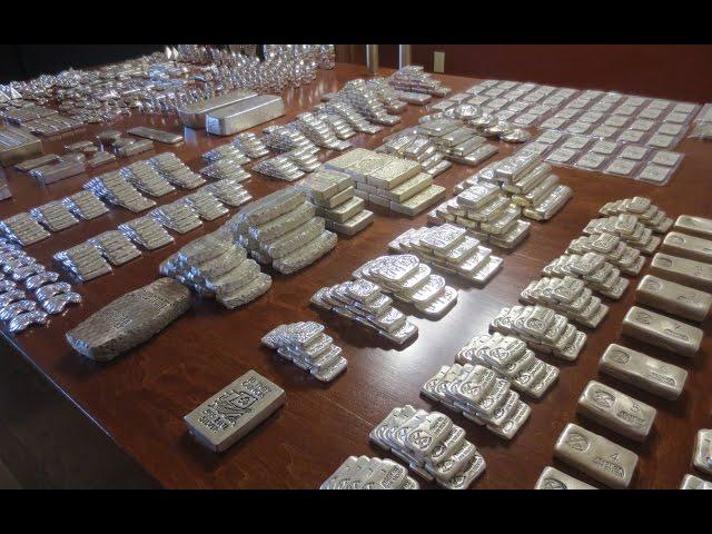 Full Stack Video of 6,000+ ounces of Silver Part 1: Bars