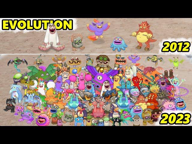 Air Island Evolution - Full Song | My Singing Monsters