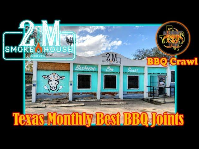 2M Smokehouse Review - San Antonio | TX Monthly Best BBQ Joints #texasbbq #top50bbq #allunacyqing