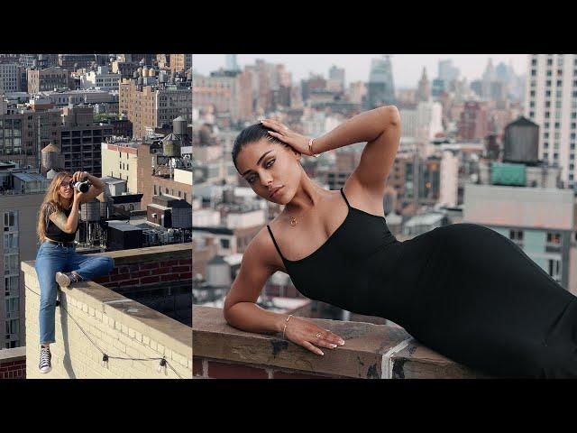 EPIC NYC ROOFTOP BTS W/ NEW SONY FE 70-200MM F4 Macro G OSS II