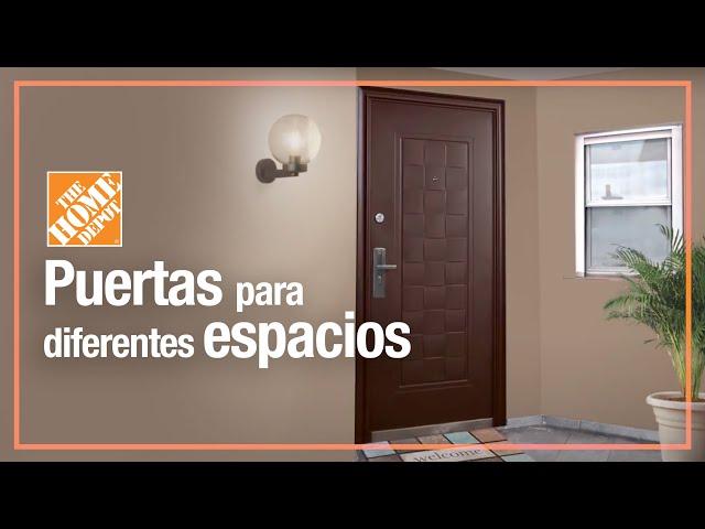 Variedad de puertas para diferentes espacios de tu hogar | Puertas y ventanas | The Home Depot Mx