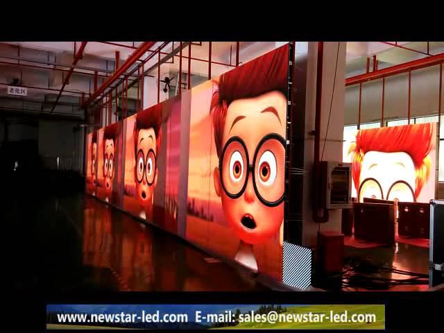 P4.81 outdoor rental led display video (High definition)