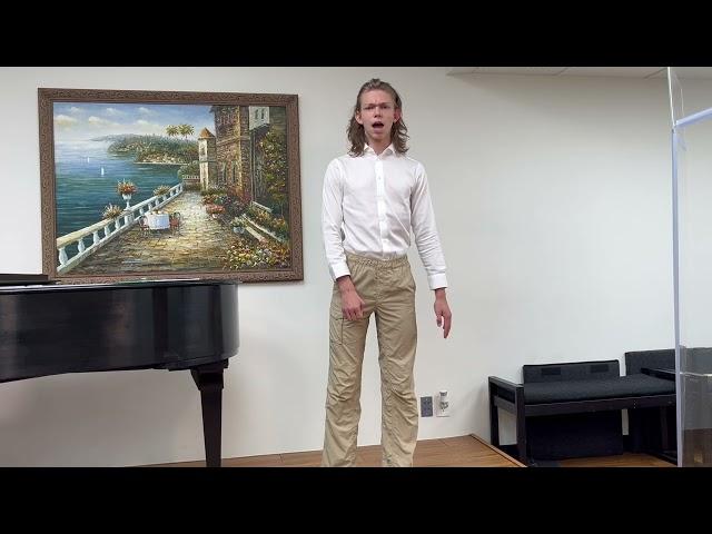 Brady Monk All State Musical Theater 2024