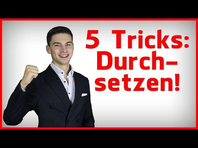 5 mächtige Rhetorik-Tricks für mehr Durchsetzungsvermögen