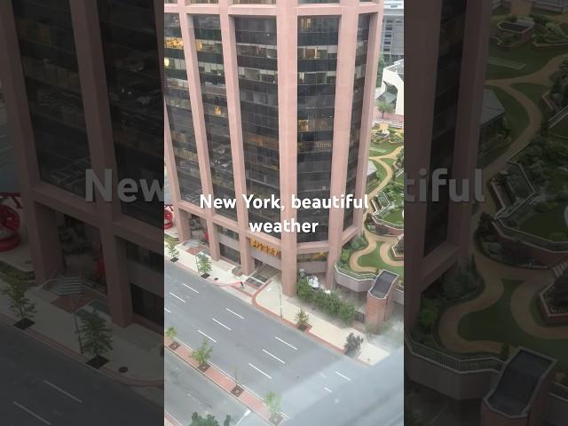 #New York, #beautiful weather