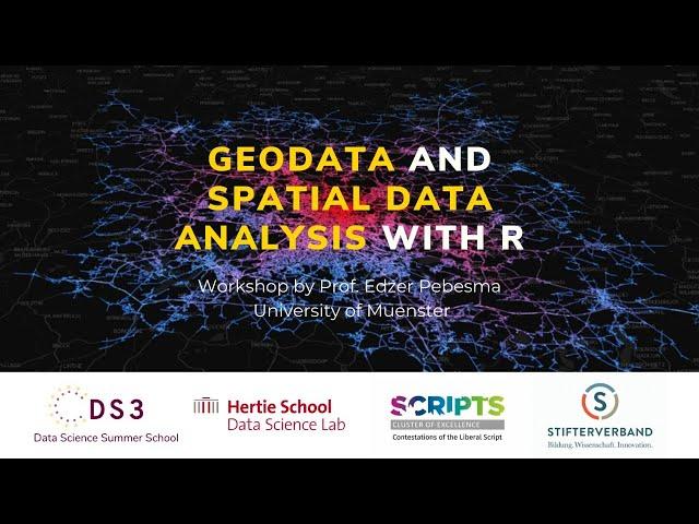 GeoData and Spatial Data Analysis with R | Data Science Summer School