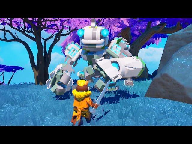 How to Find & Defeat Golems in LEGO Fortnite (EASY Rift Shards)