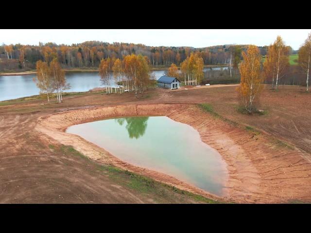 Big pond digging project for 8ha (19 acre) Homestead - Start to Finish