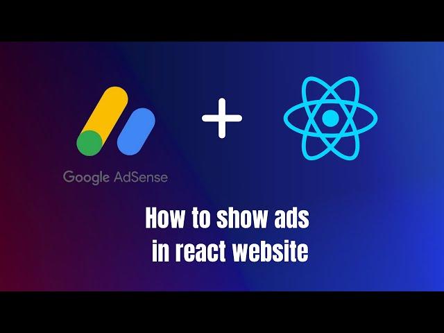 Google Adsense ads in react and next.js website