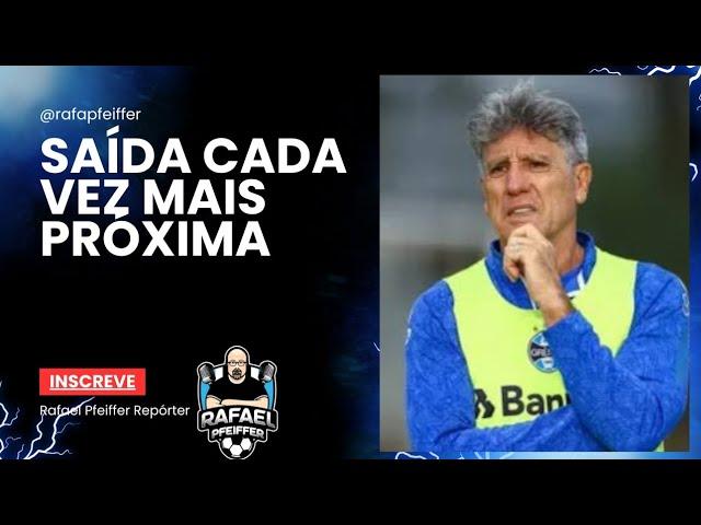 Renato não deve renovar com o Grêmio para 2025 | Janela aberta pra negociação