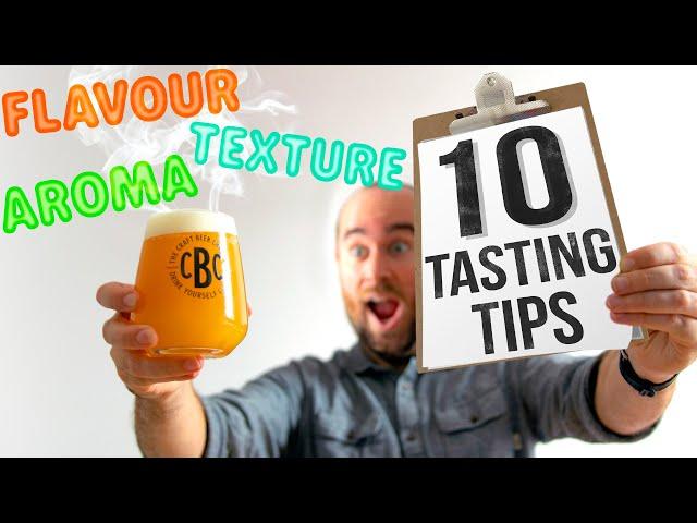 How to be a better beer taster – 10 tips! | The Craft Beer Channel