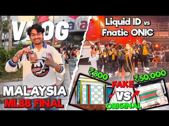 Dynamo Exploring  Malaysia's Fake Market | Fnatic Onic PH Vs TLID M6 Final Match