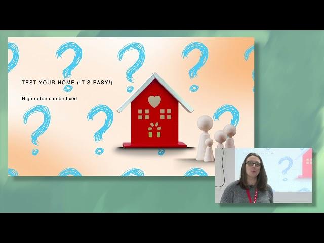 Understanding Radon in New Brunswick: Presentation by Melanie Langille of NB Lung