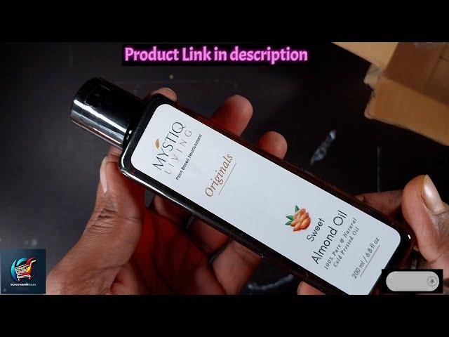 Mystiq Living Extra Virgin Olive Oil & Sweet Almond Oil Combo | For Hair, Skin And Baby Massage