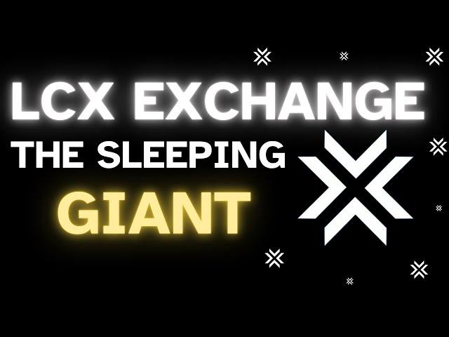 LCX Exchange: The Sleeping Giant Ready to Soar!