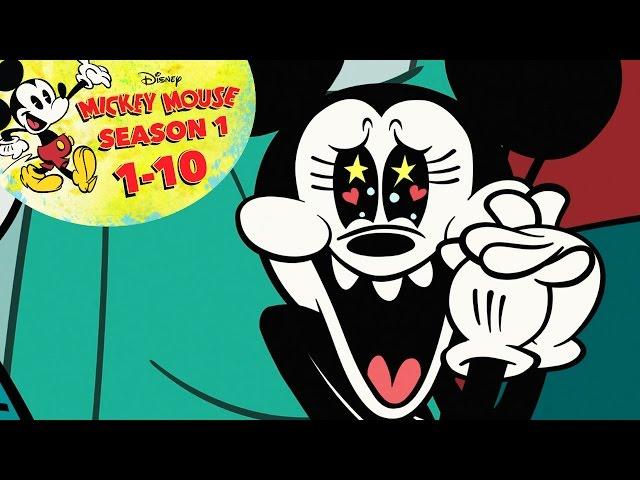 A Mickey Mouse Cartoon : Season 1 Episodes 1-10 | Disney Shorts