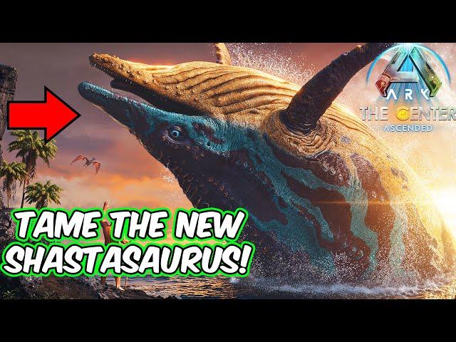 How To Tame The SHASTASAURUS In Ark Survival Ascended!