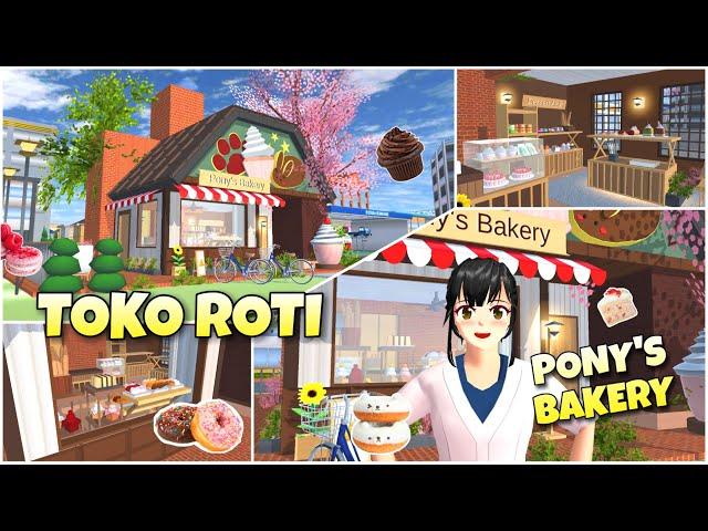 TOKO ROTI - PONY'S BAKERY | ID + SAVE || SAKURA SCHOOL SIMULATOR